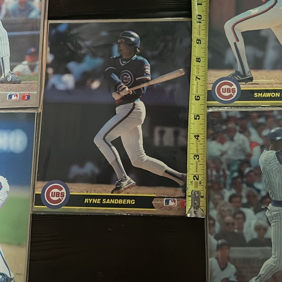 CMC Major League Baseball Action Photos Series No 2 Chicago Cubs 5 photos - Picture 7 of 9